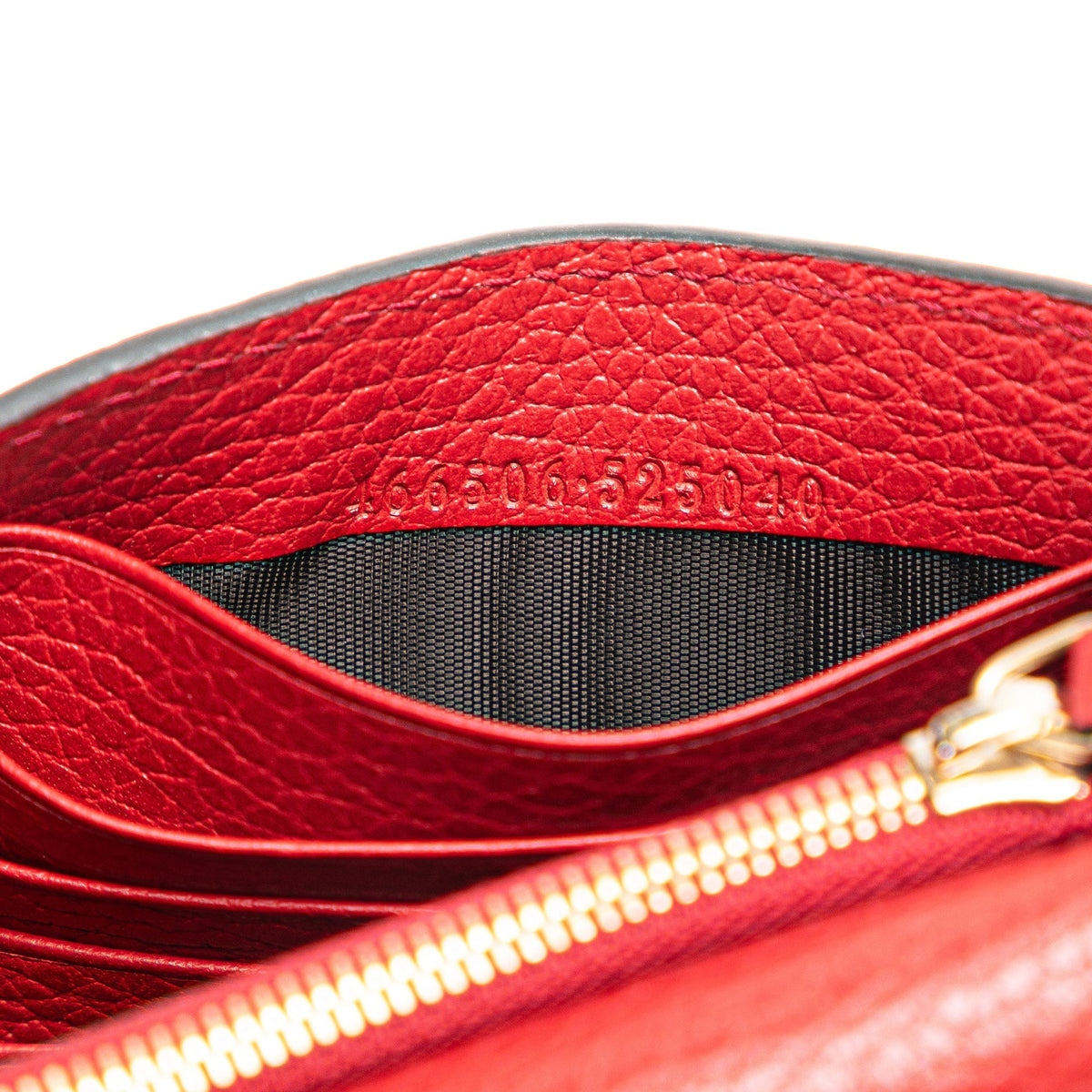 GUCCI Leather Betty Wallet On Chain Crossbody Bag