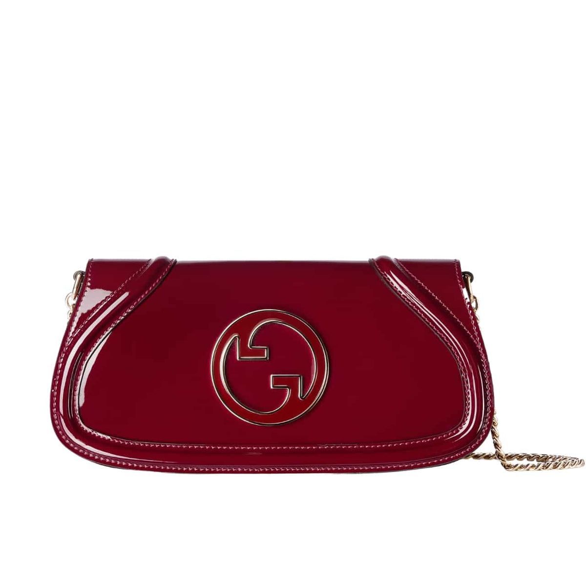 GG BLONDIE SMALL SHOULDER BAG ROSSO ANCORA RED 29CM 814952 AAEEY 6207