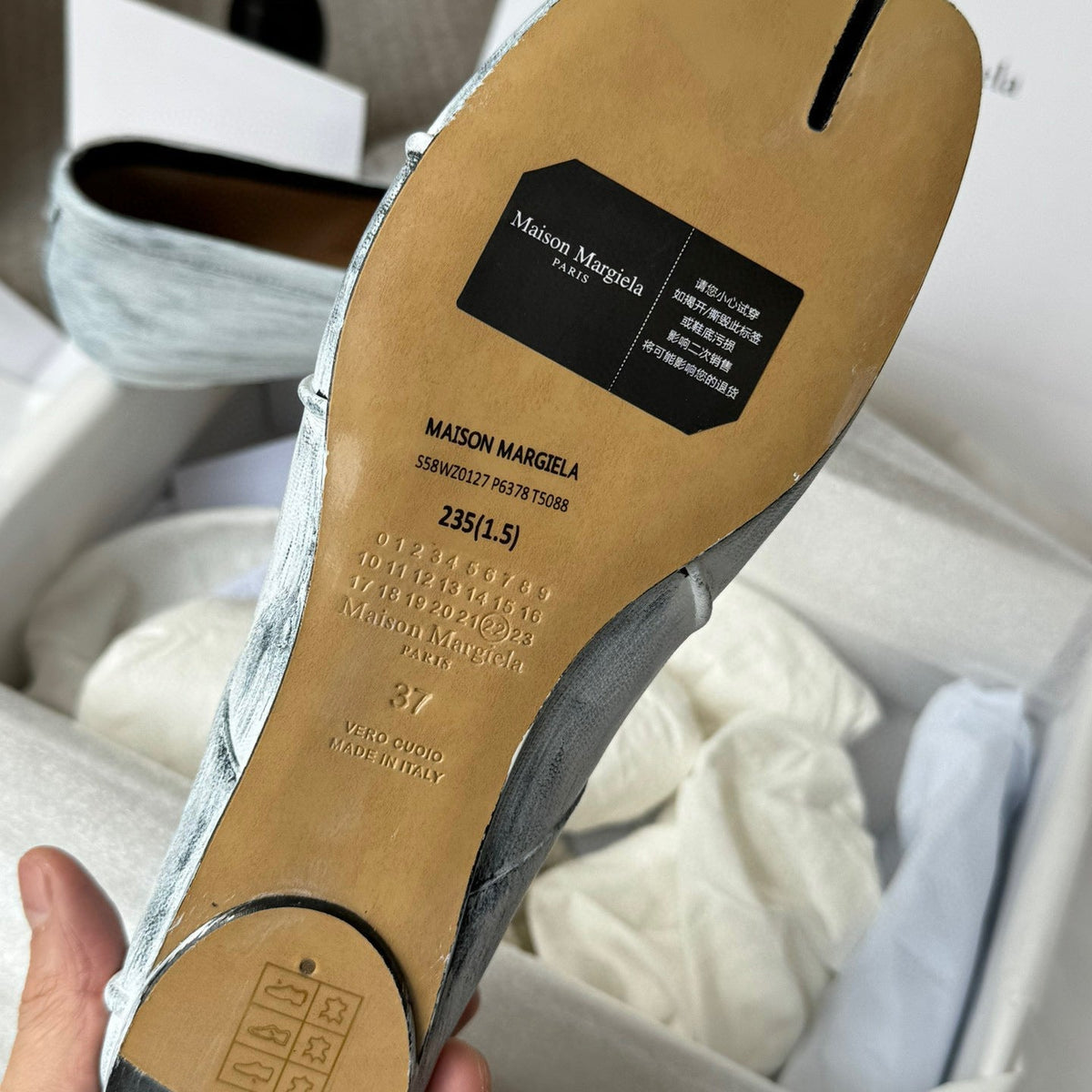 MAISON M TABI BALLET FLATS