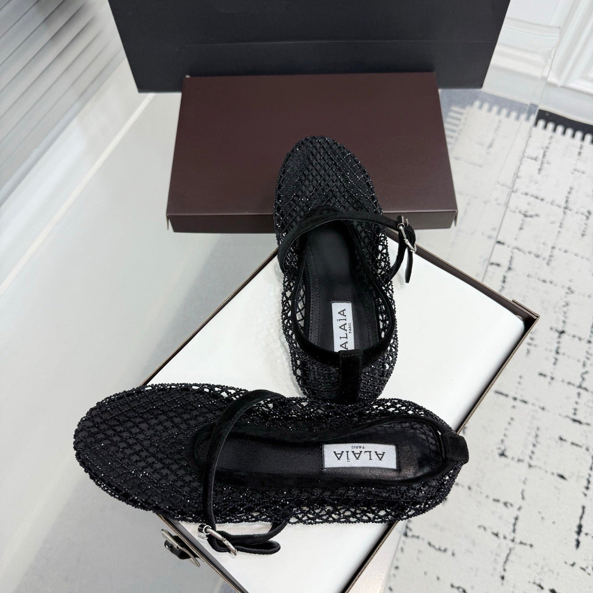 ALAIA BALLET FLATS