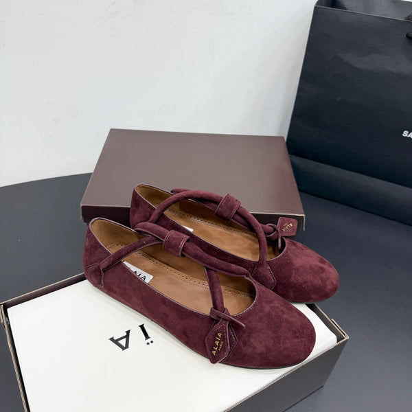 ALAIA BALLET FLATS