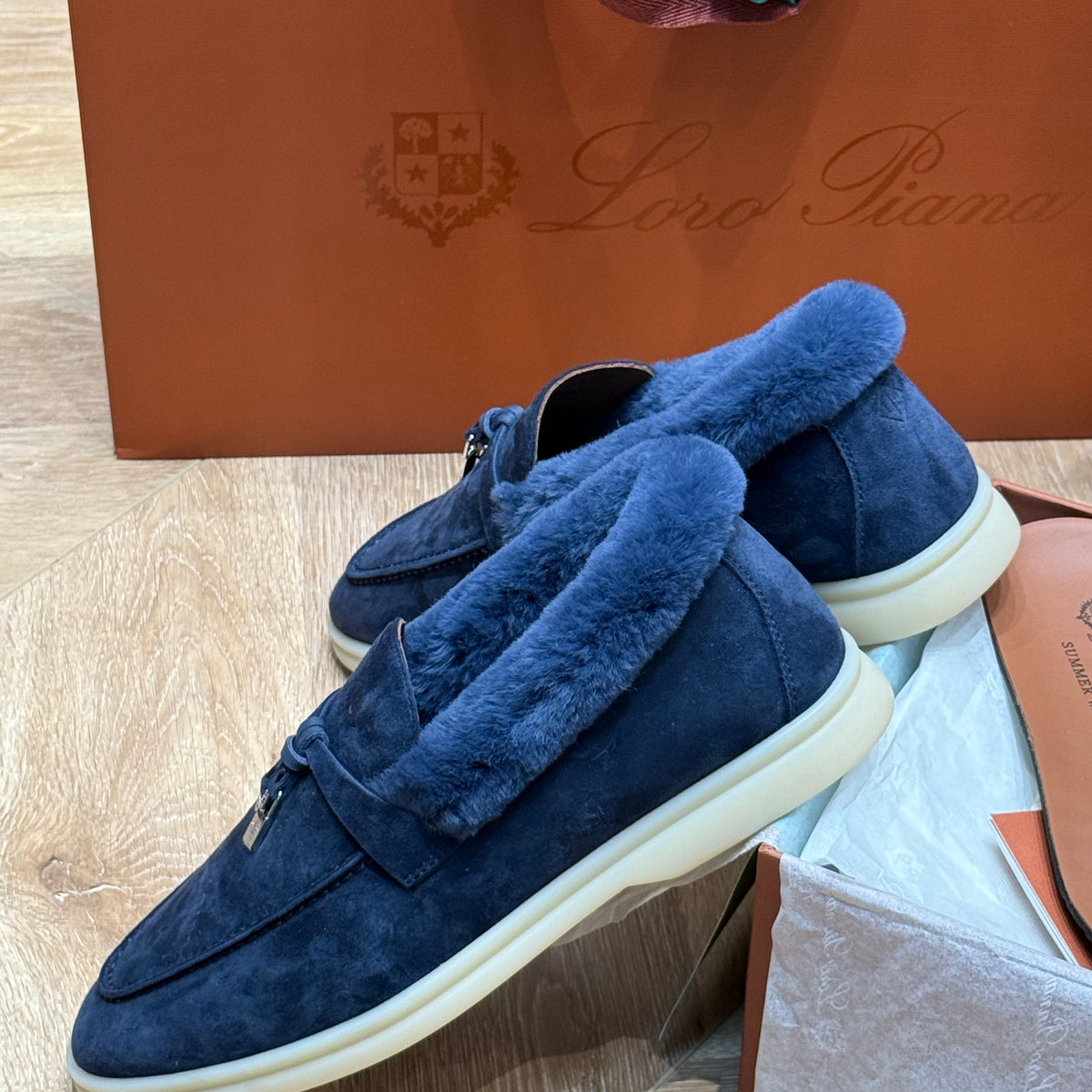 LORO P SUMMER CHARMS LOAFERS