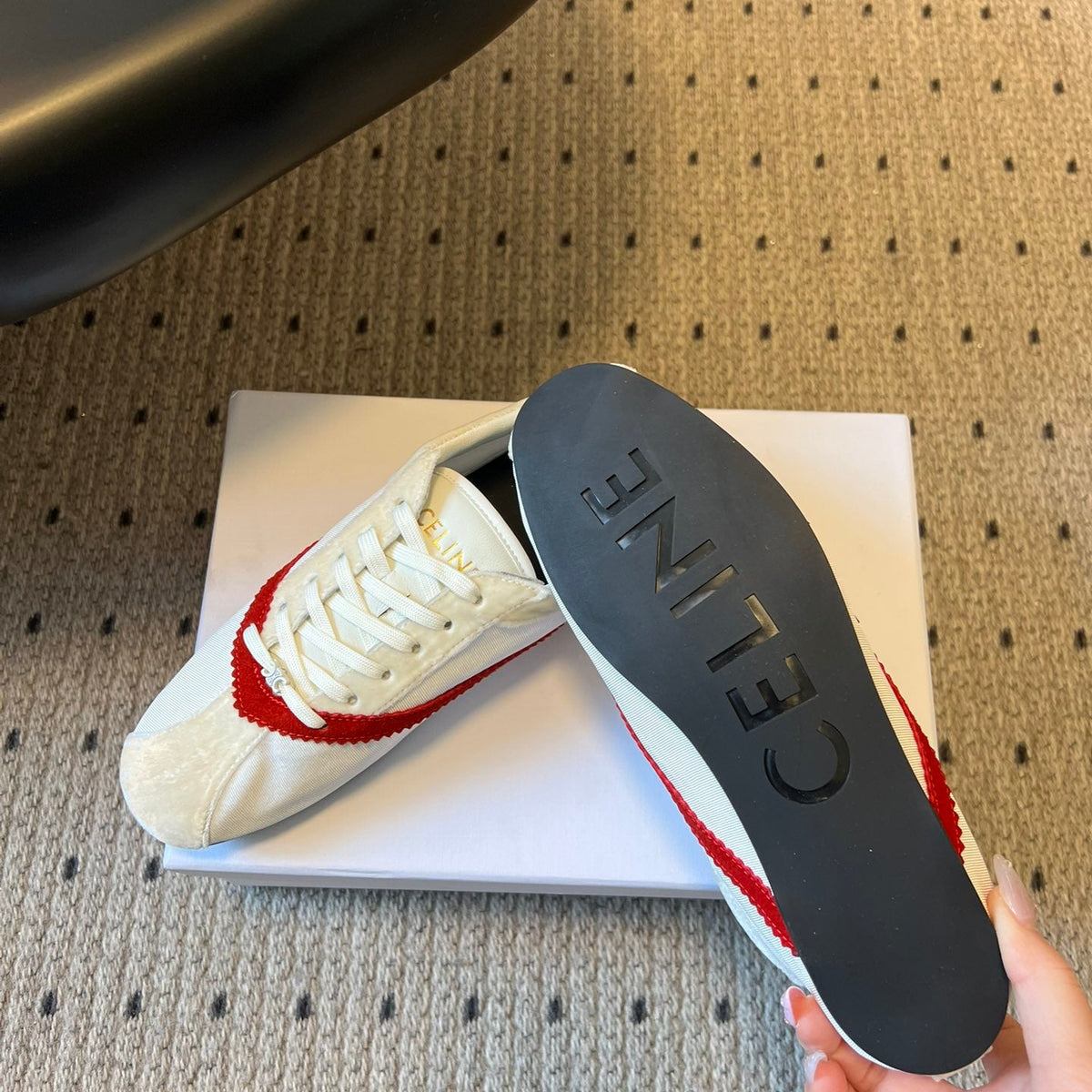 CEL FLAT SNEAKERS