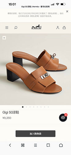 Hermes Luxury Sandals