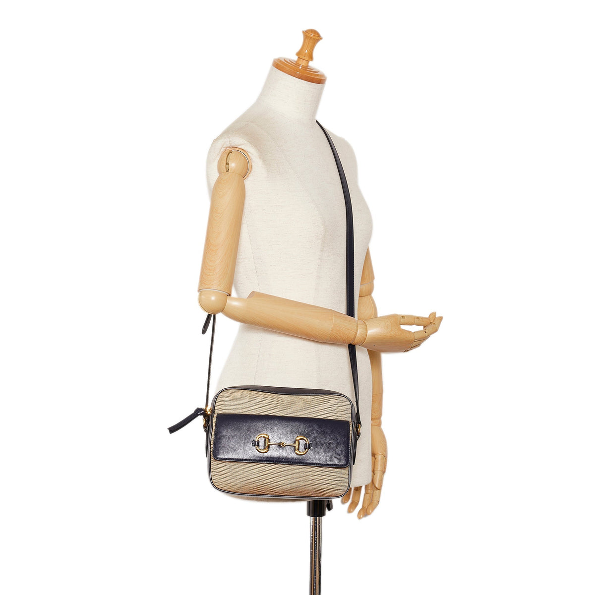 GUCCI Horsebit 1955 Flap Pocket Camera Bag
