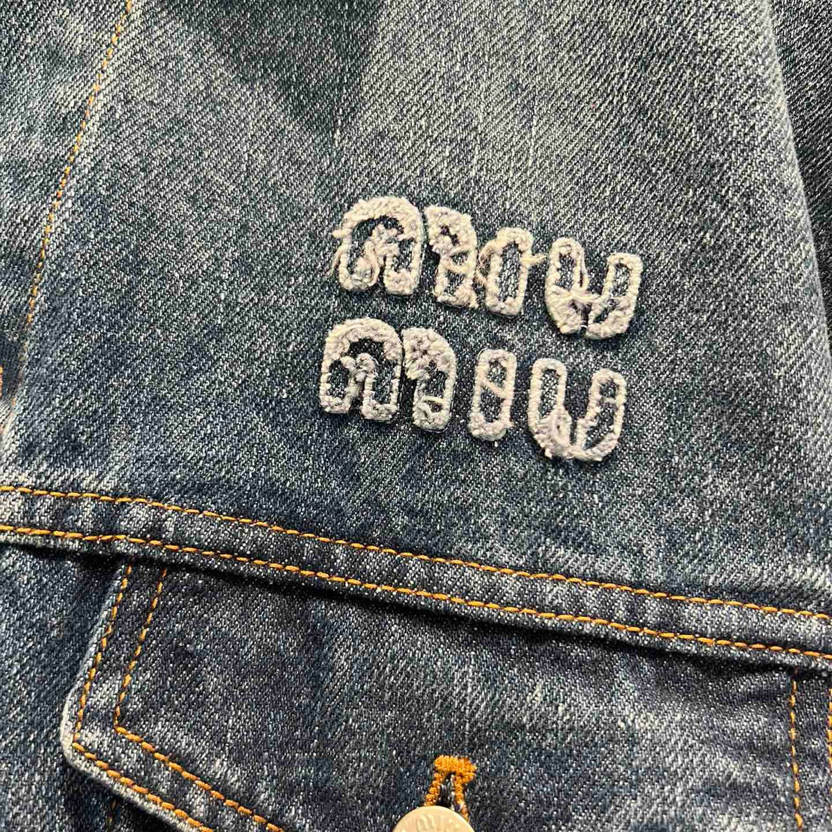 MIU M DENIM JACKET