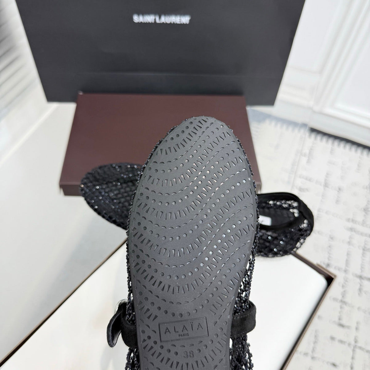 ALAIA BALLET FLATS
