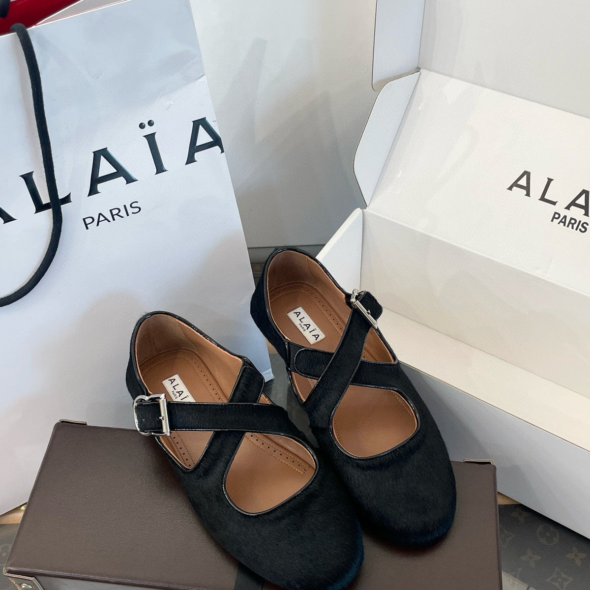 ALAIA BALLET FLATS