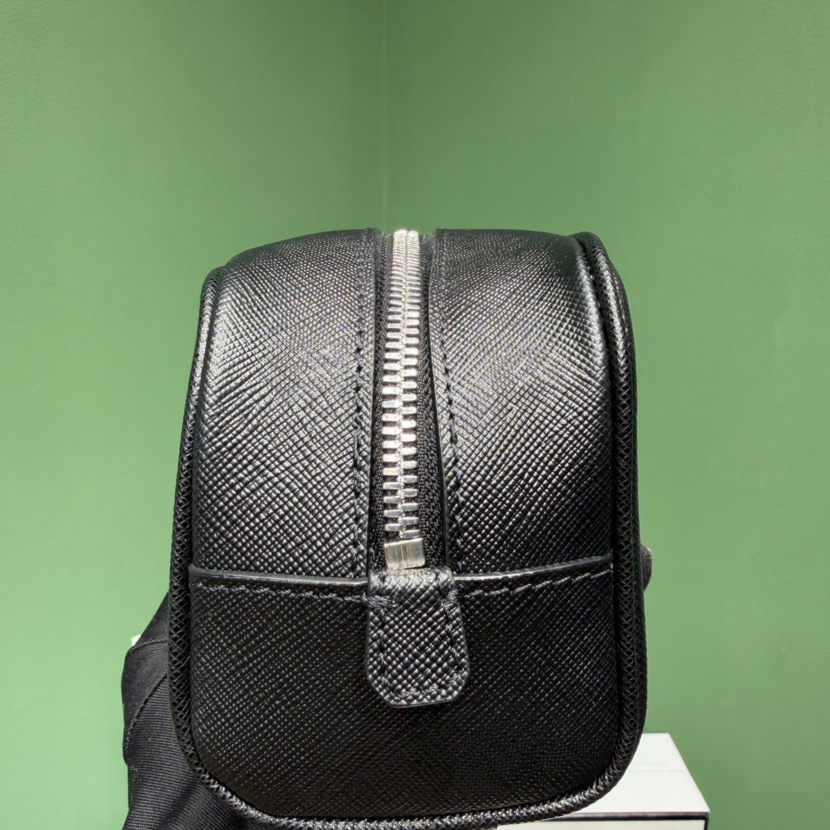 PD SAFFIANO LEATHER POUCH