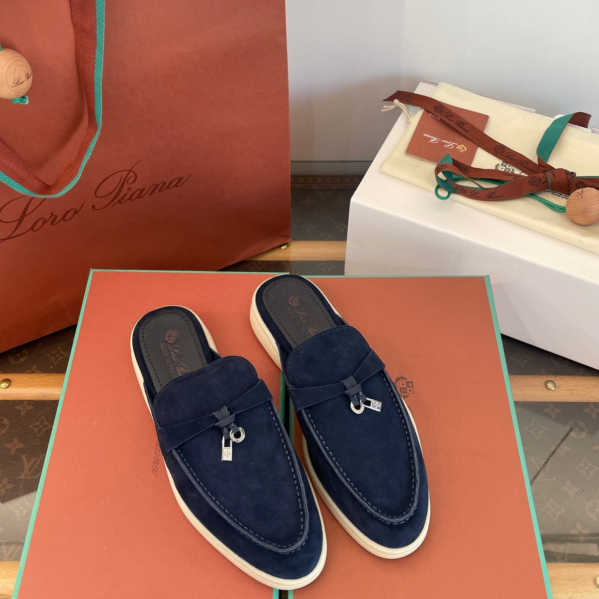 LORO P SUMMER CHARMS LOAFERS