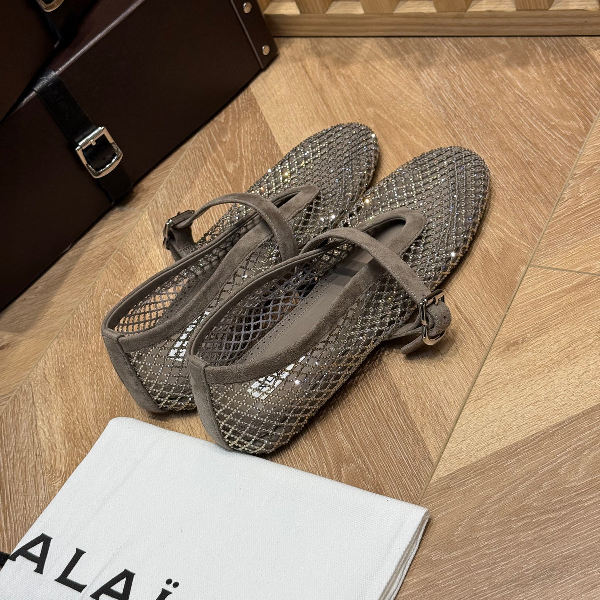 ALAIA BALLET FLATS