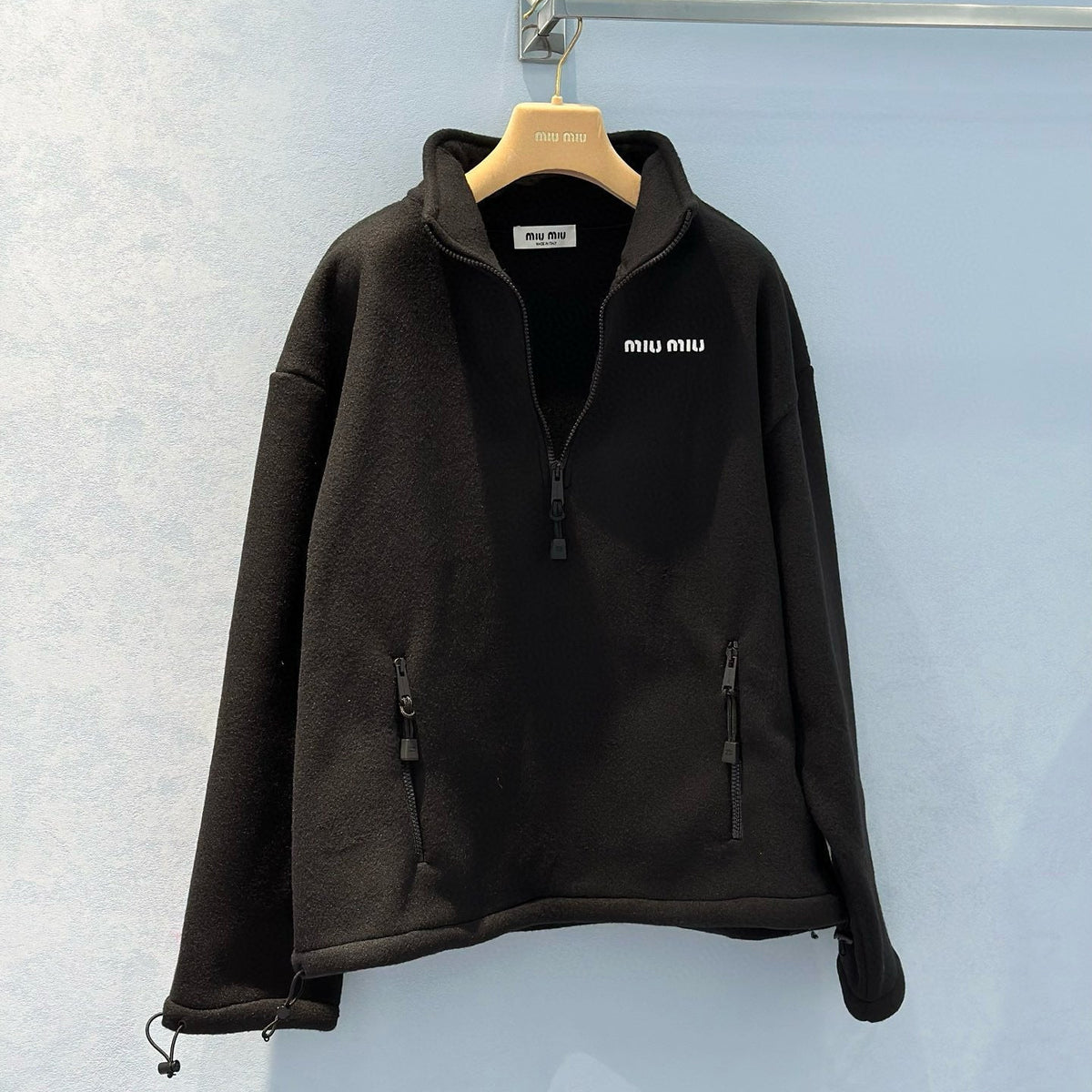 MIU M FLEECE JACKET