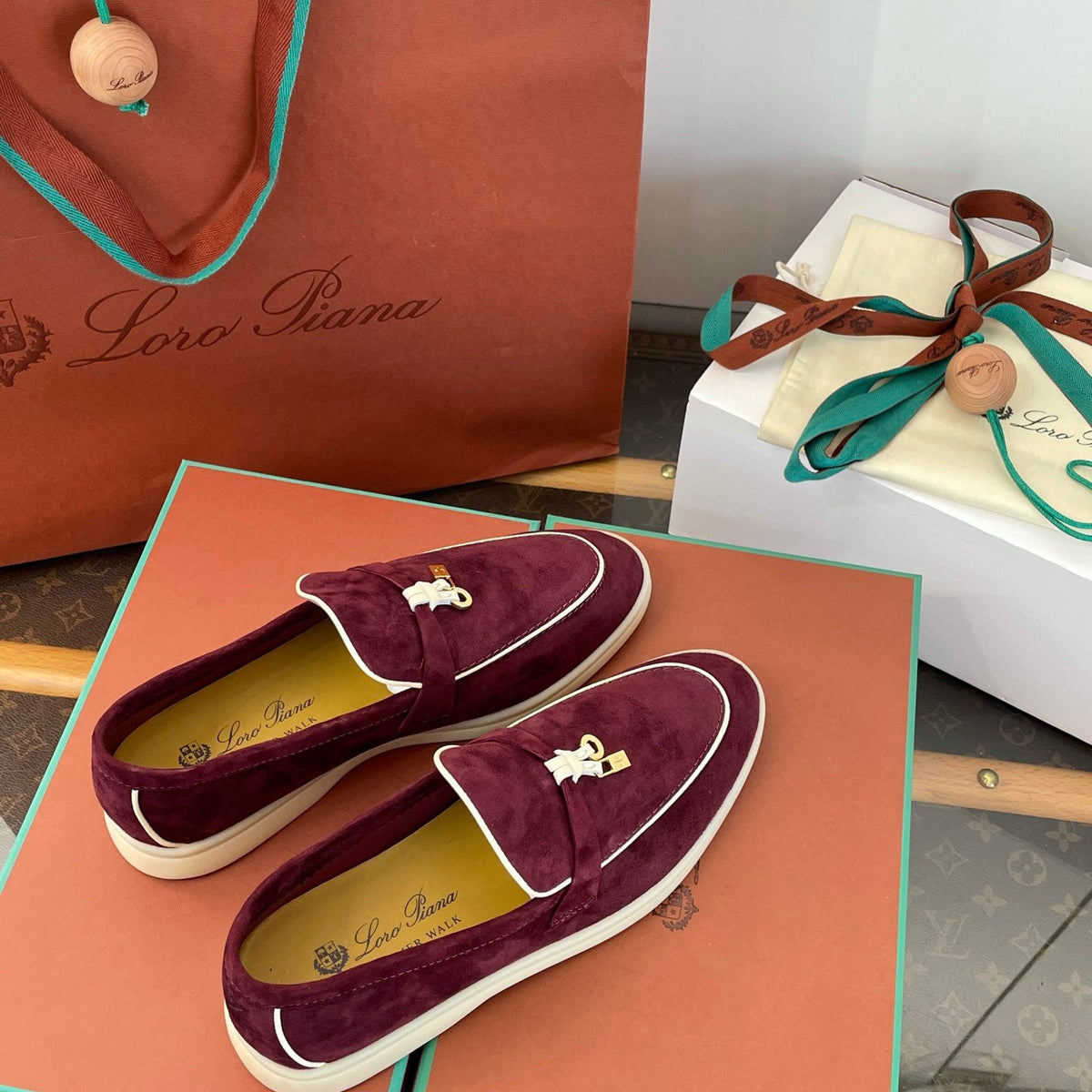 LORO P SUMMER CHARMS LOAFERS