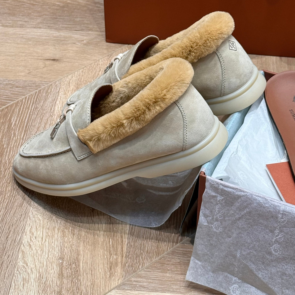 LORO P SUMMER CHARMS LOAFERS