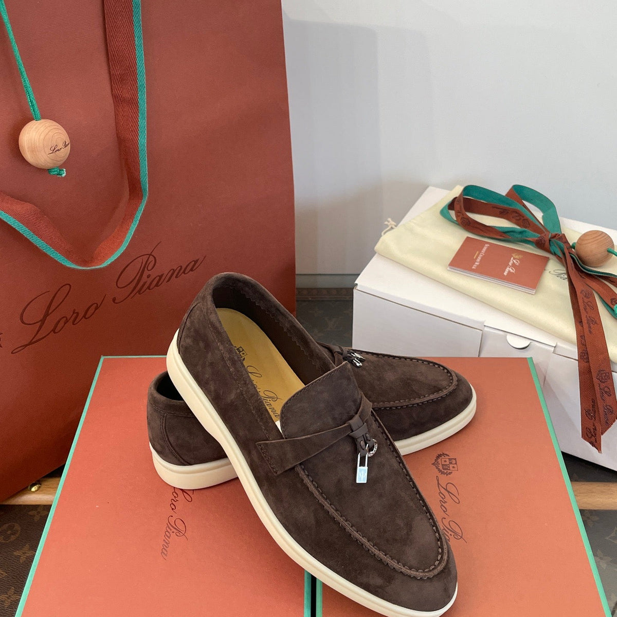 LORO P SUMMER CHARMS LOAFERS