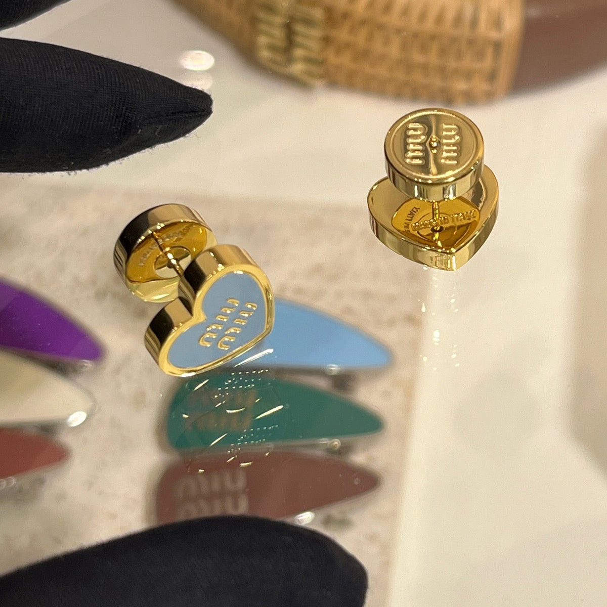 MIU M EARRINGS