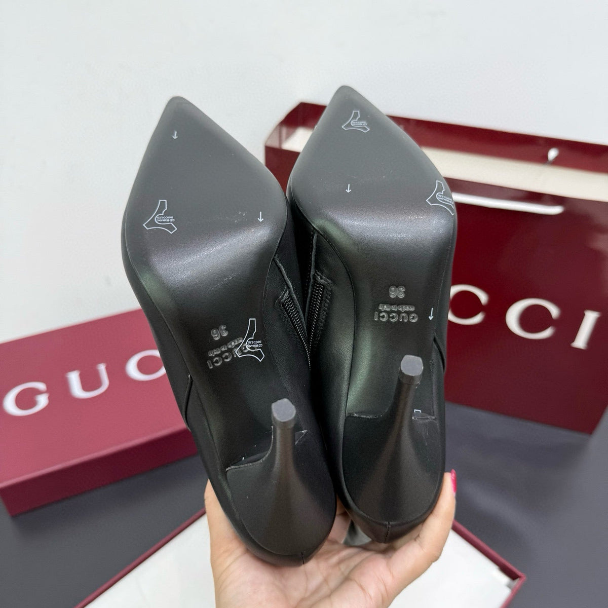 GG HEELED BOOTS