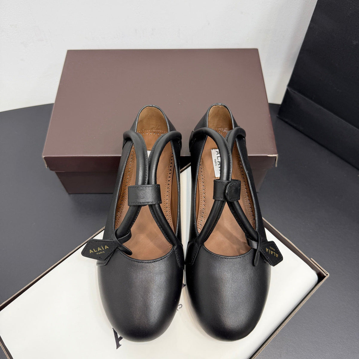 ALAIA BALLET FLATS