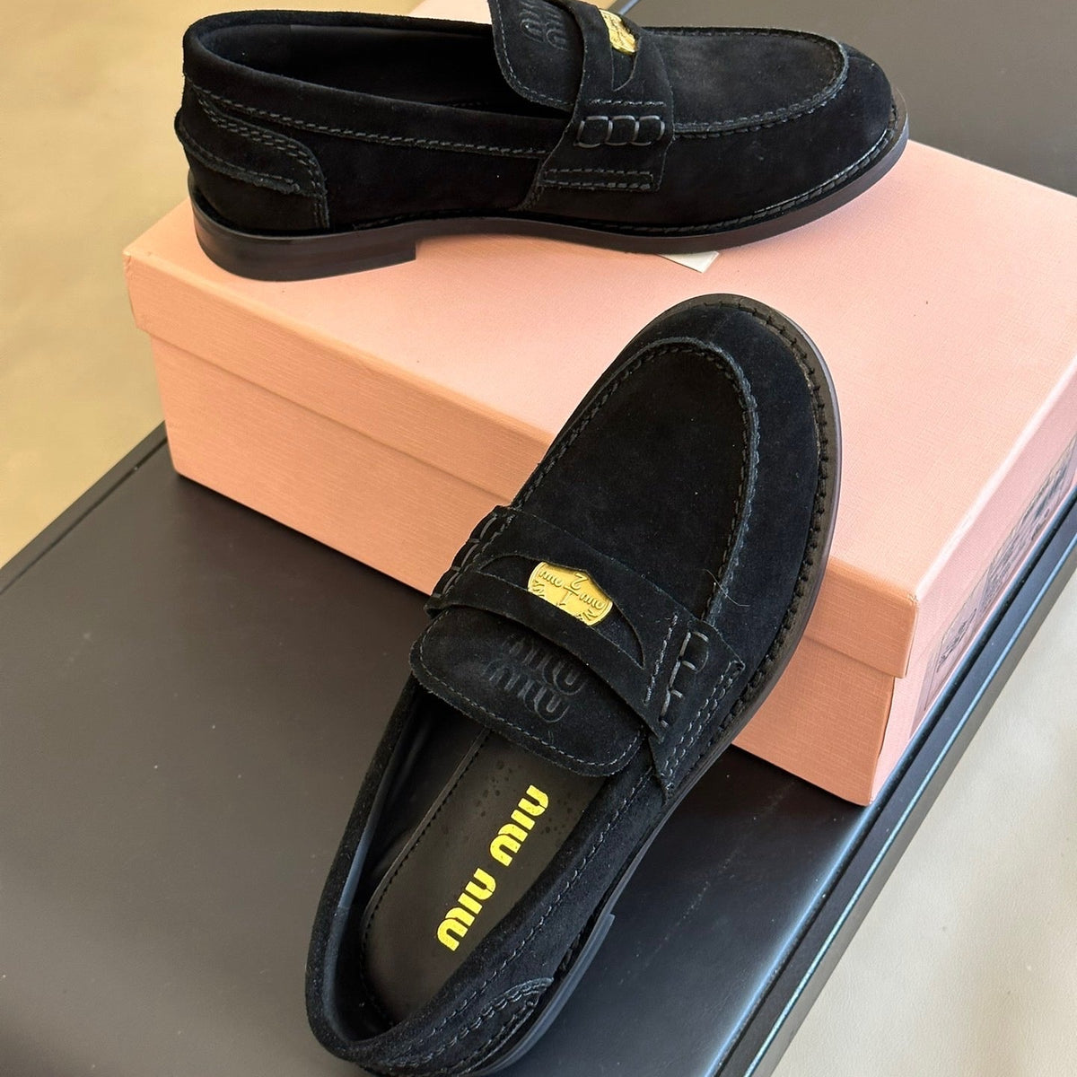 MIU M LOAFERS