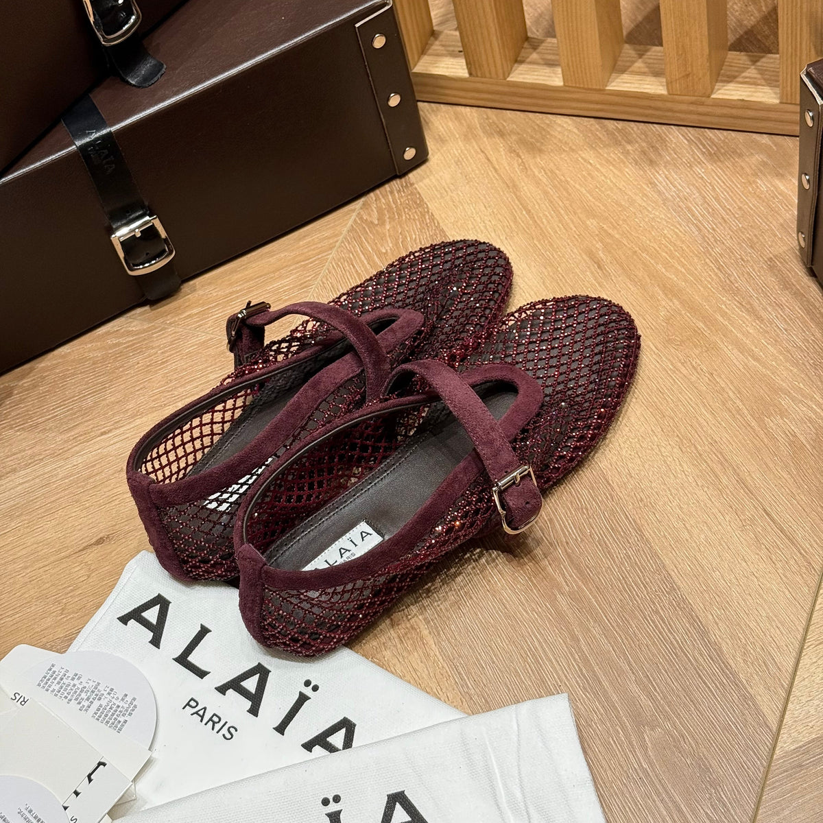 ALAIA BALLET FLATS