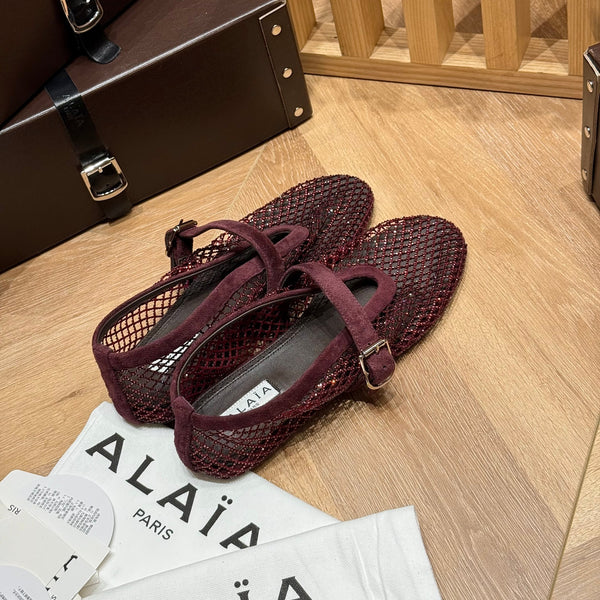 ALAIA BALLET FLATS
