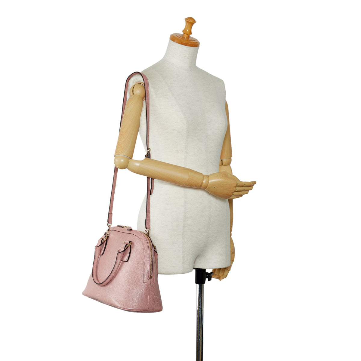 GUCCI Mini GG Charm Dome Satchel