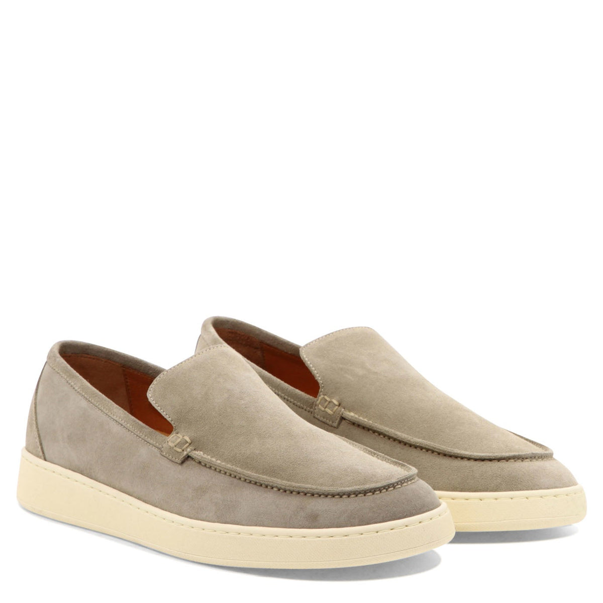 SUEDE SLIP-ONS