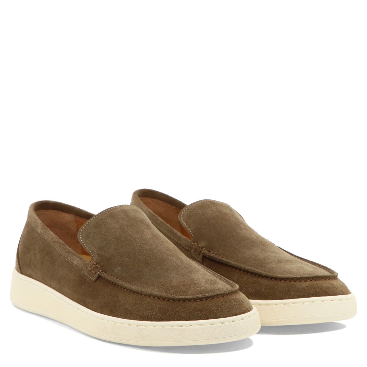 SUEDE SLIP-ONS