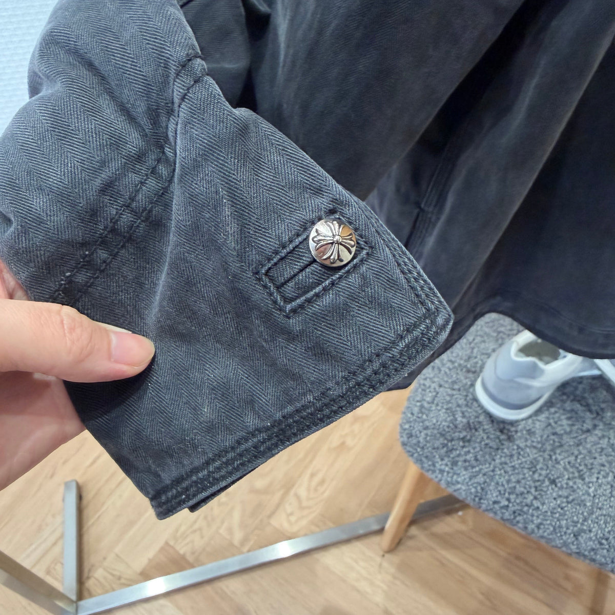 CHROME H DENIM JACKET