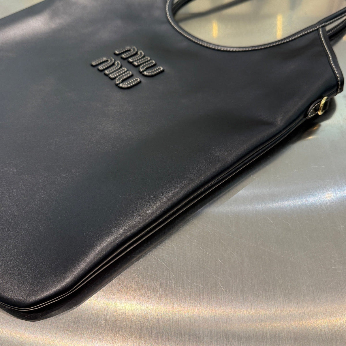MIU M IVY LEATHER BAG
