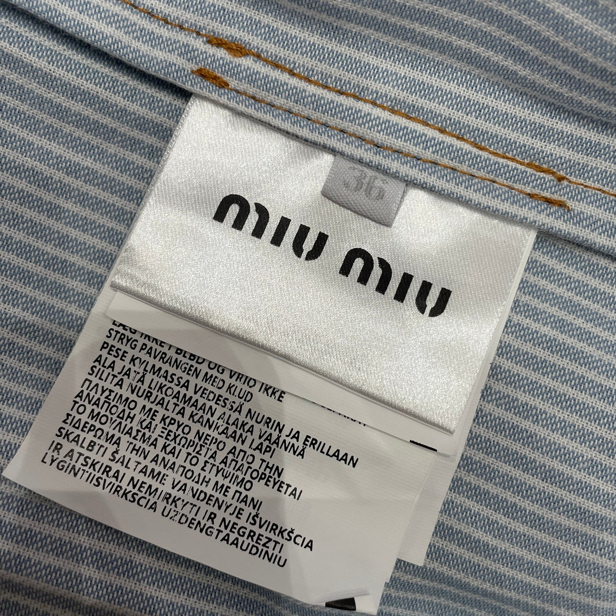 MIU M JACKET