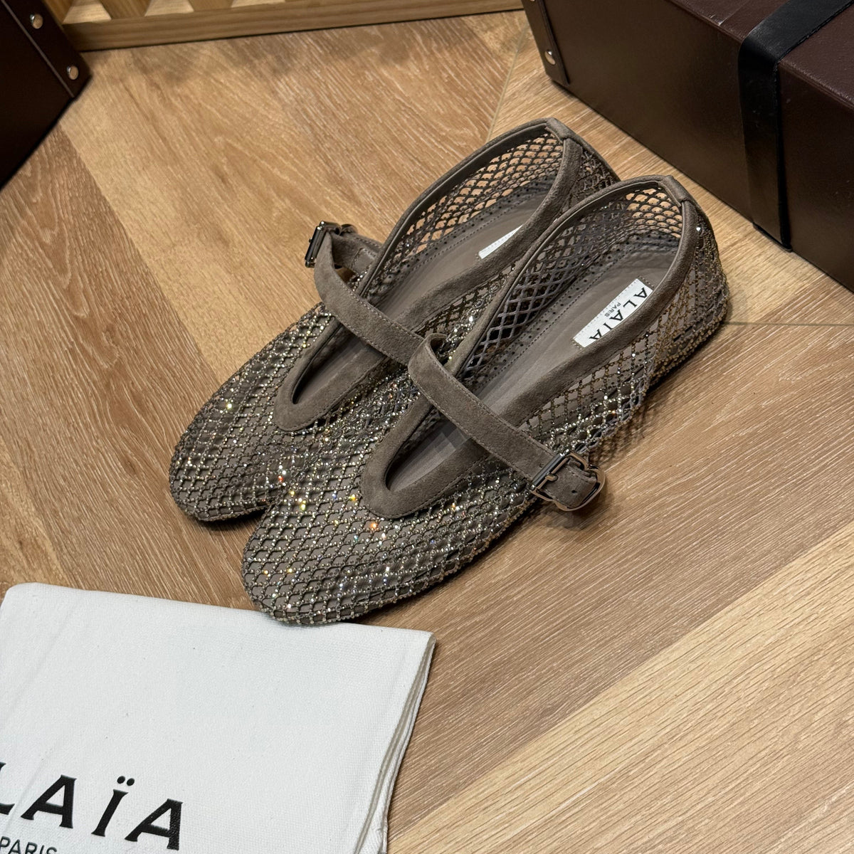 ALAIA BALLET FLATS