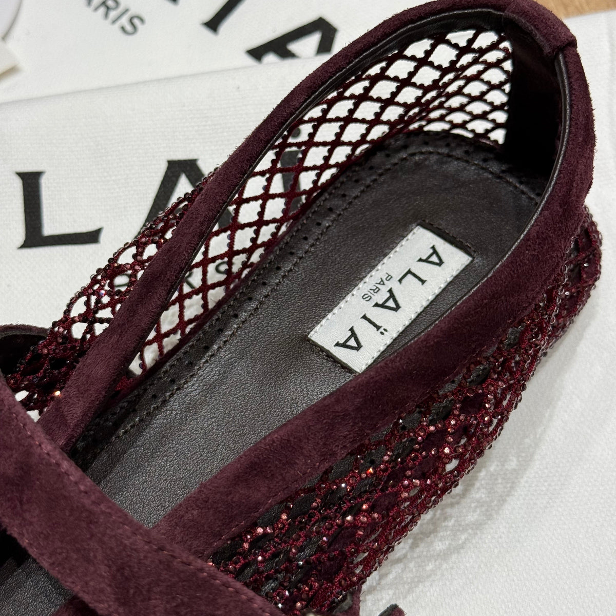 ALAIA BALLET FLATS