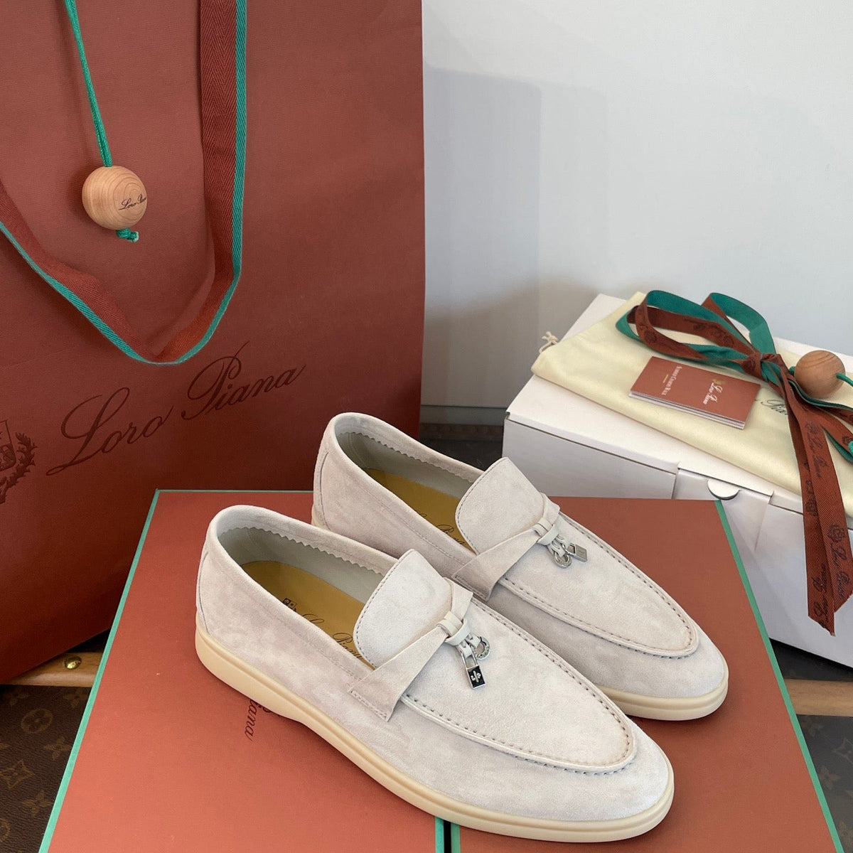LORO P SUMMER CHARMS LOAFERS