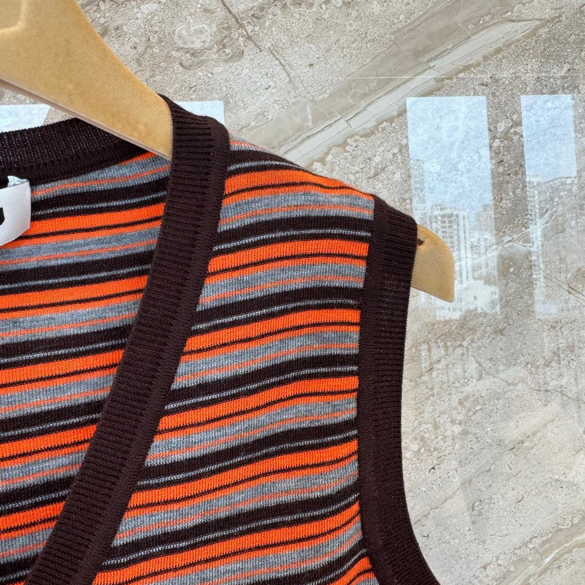 MIU M KNITTED VEST