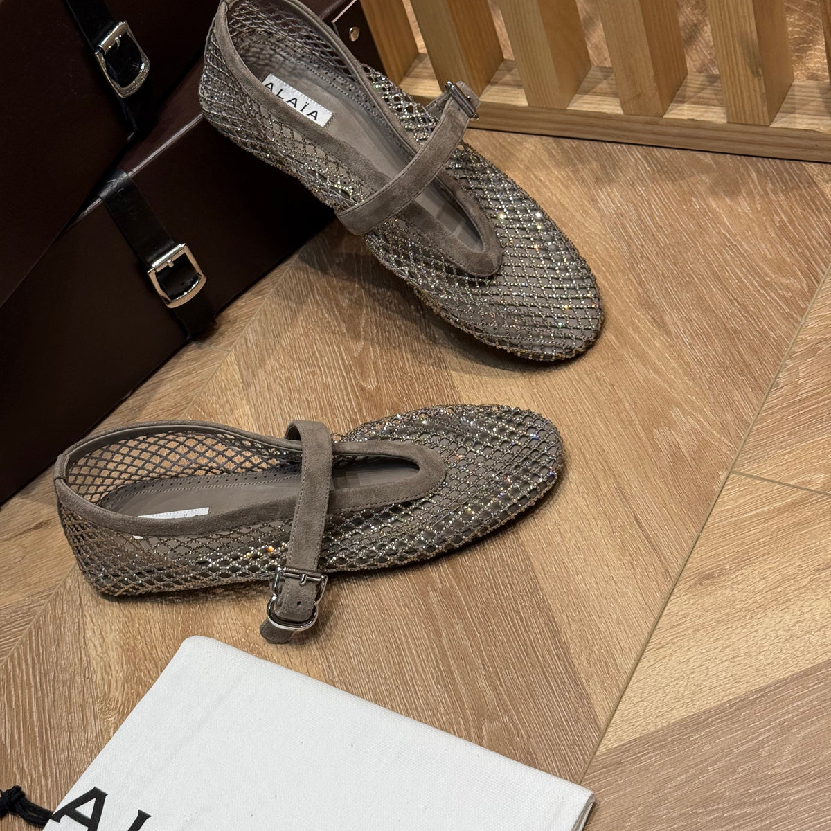 ALAIA BALLET FLATS