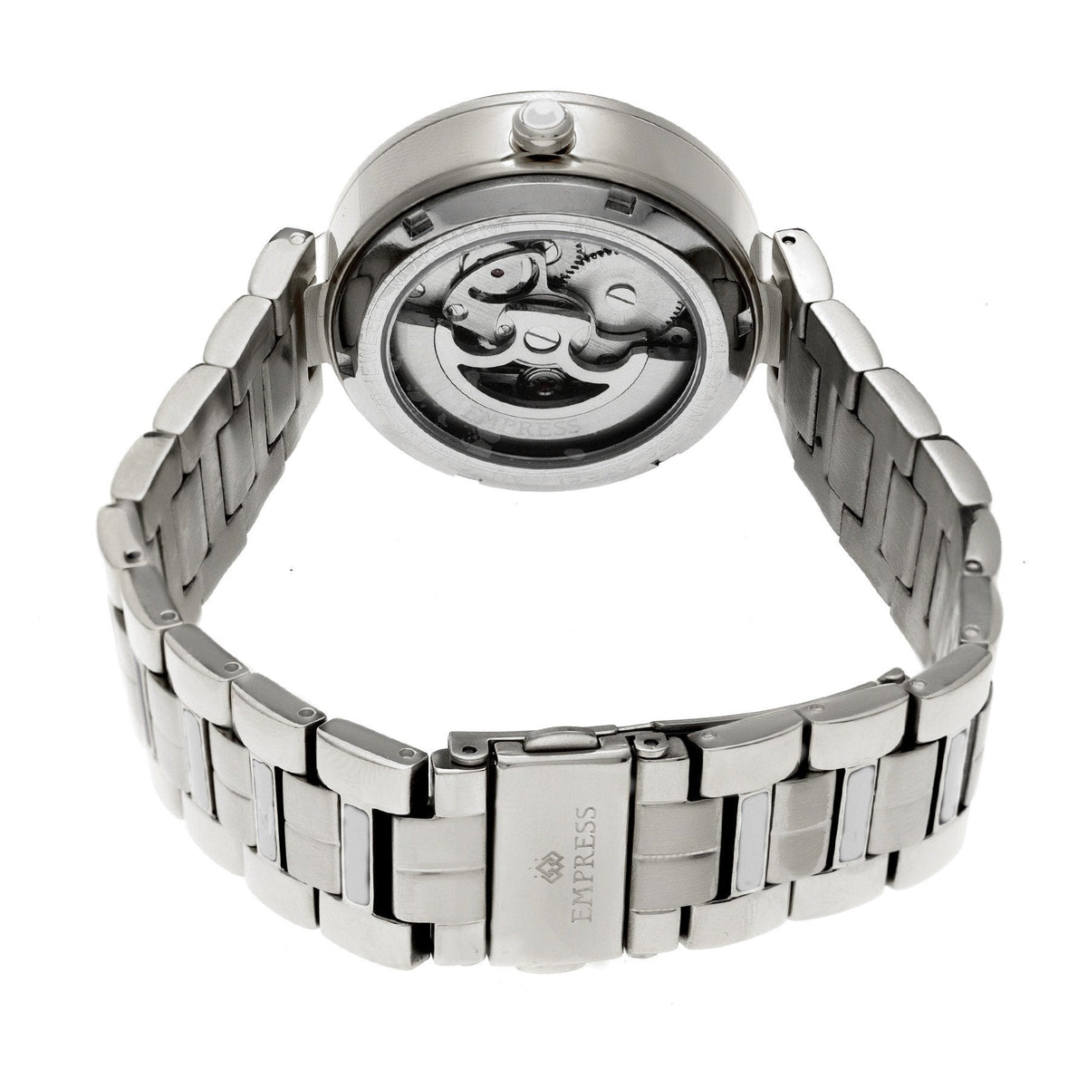 Empress Catherine Automatic Hammered Dial Bracelet Watch