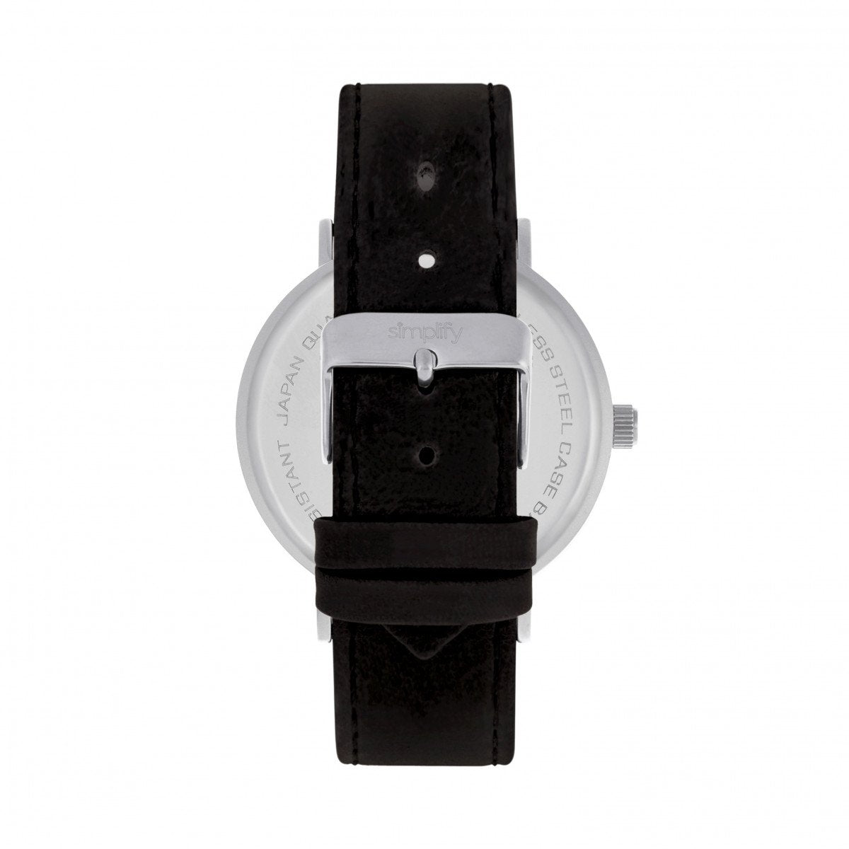 Simplify The 2900 Leather-Band Watch