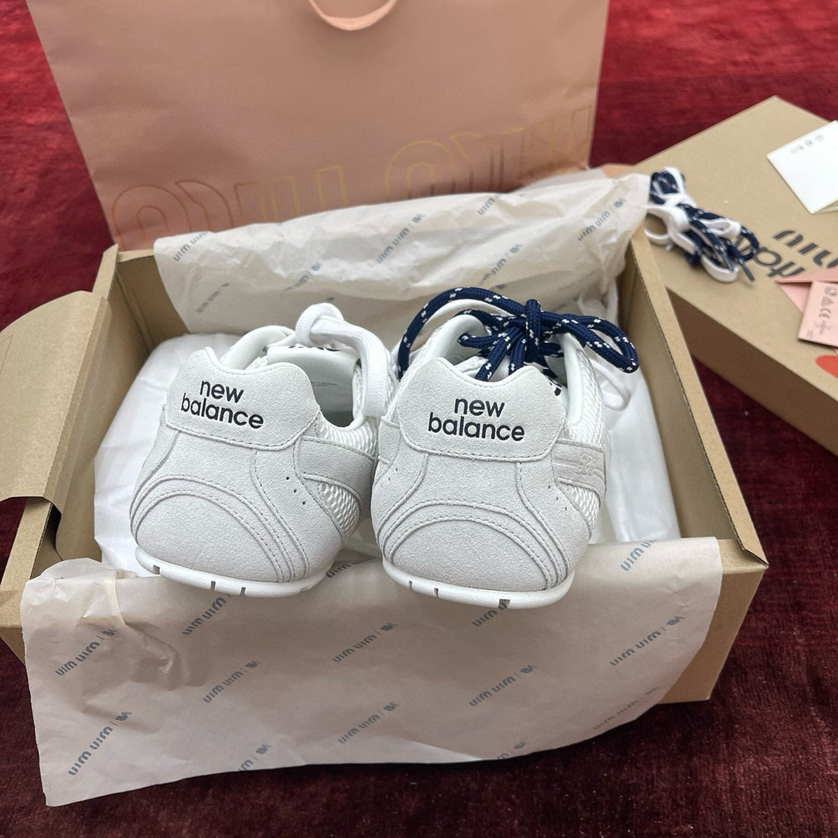 MIU M x NEW BALANCE TRAINERS