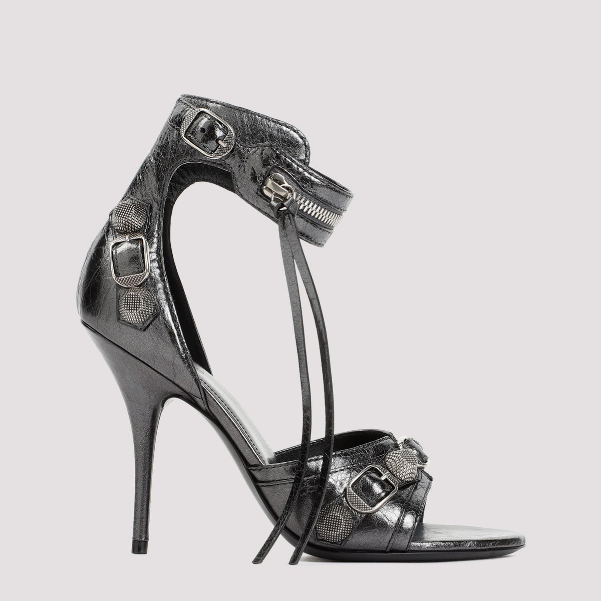 BALENCIAGA Cagole Sandals with 11cm Stiletto Heels
