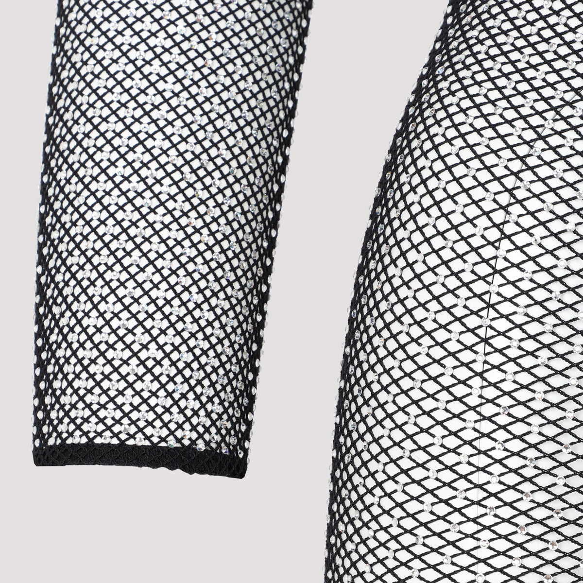BALENCIAGA Crystal Mesh Mini Top for Women