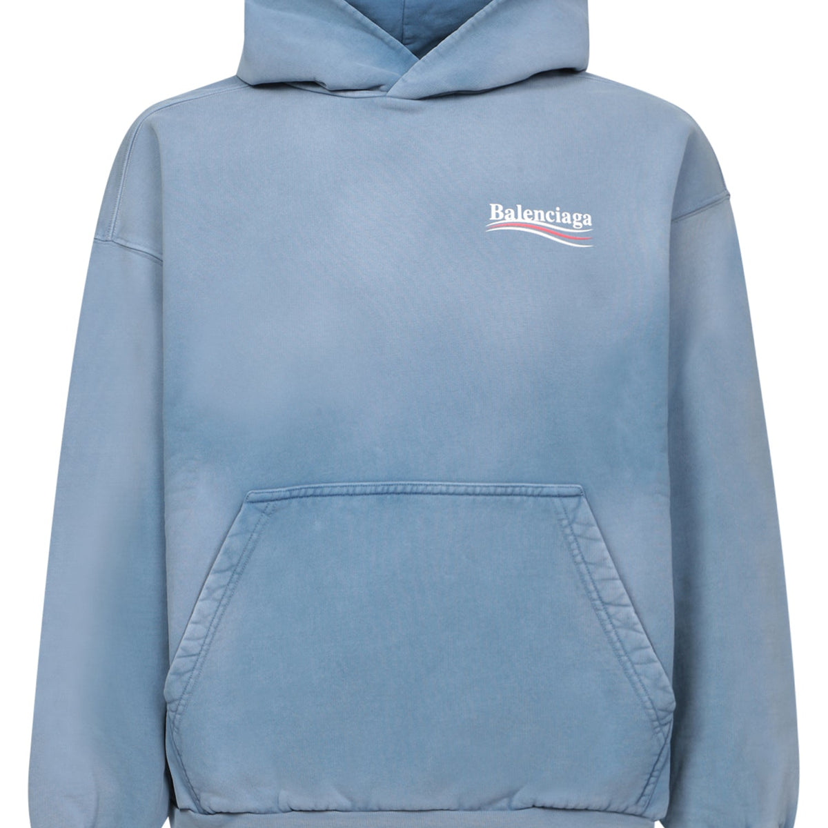 BALENCIAGA Men's Elegant Hooded Sweatshirt