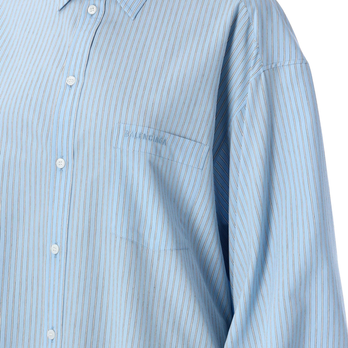 BALENCIAGA Knotted Cuff Blouse