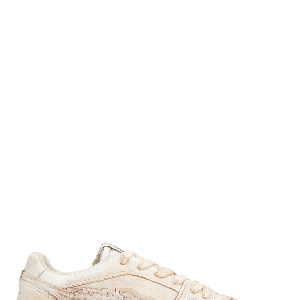 EJ ROCKET LEATHER LOW-TOP SNEAKERS