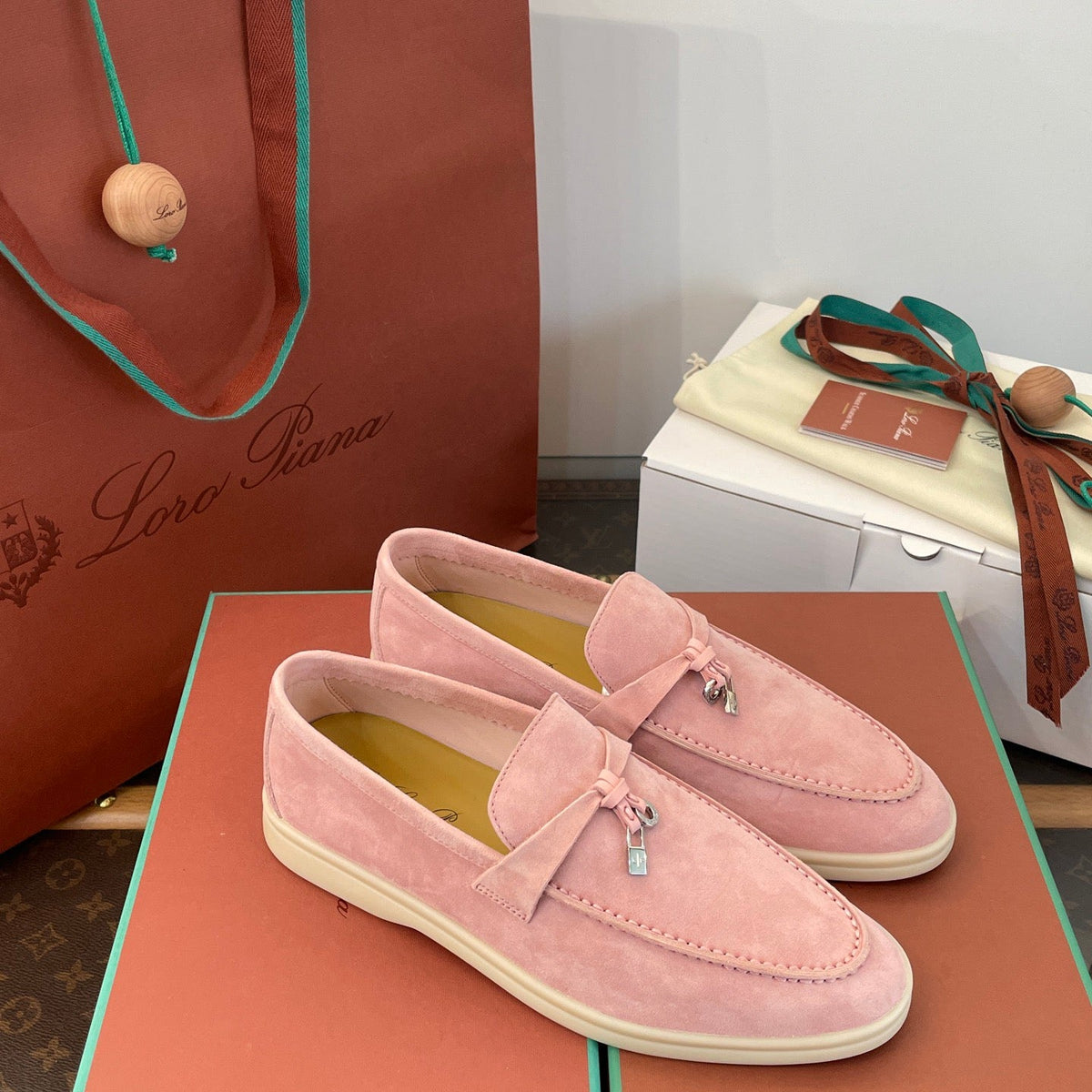LORO P SUMMER CHARMS LOAFERS