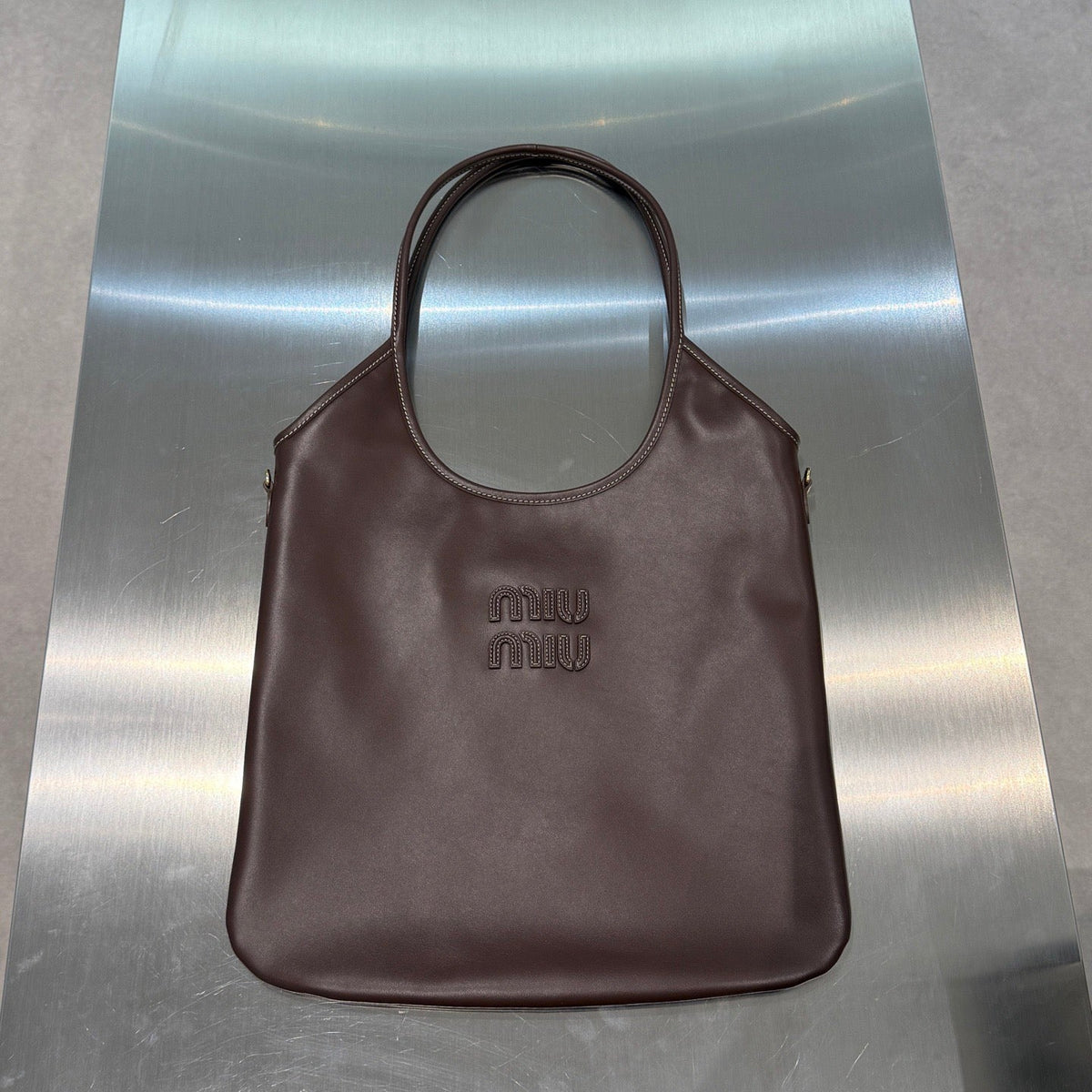 MIU M IVY LEATHER BAG