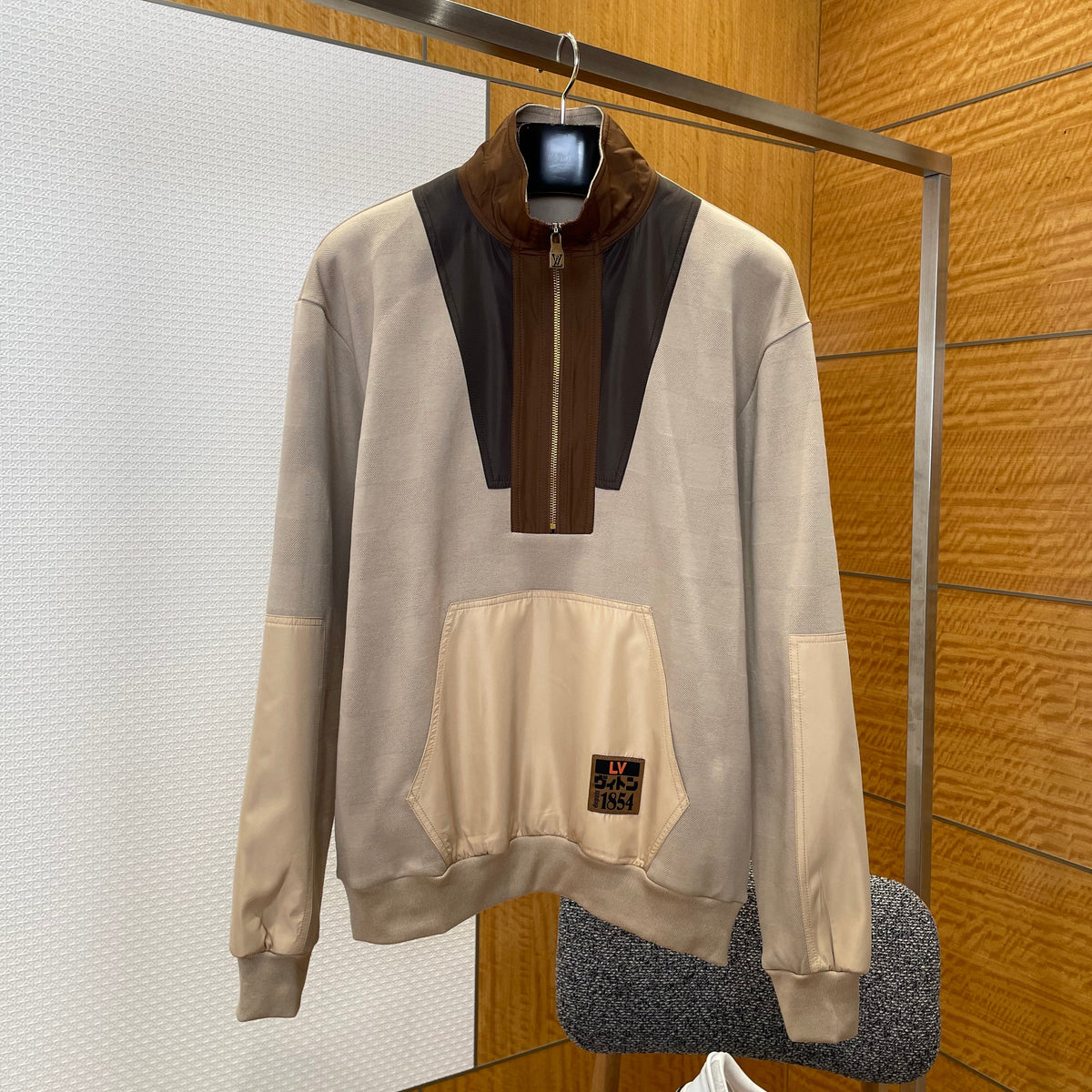 LOU HALF ZIP JUMPER