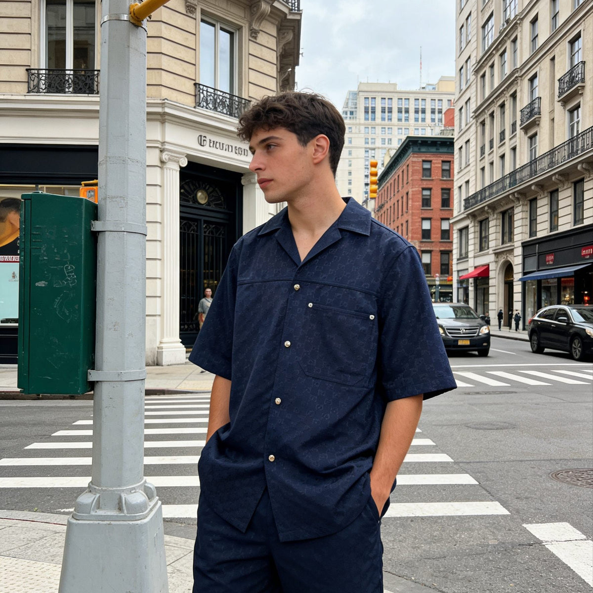 GG SHIRT - SHORTS SET