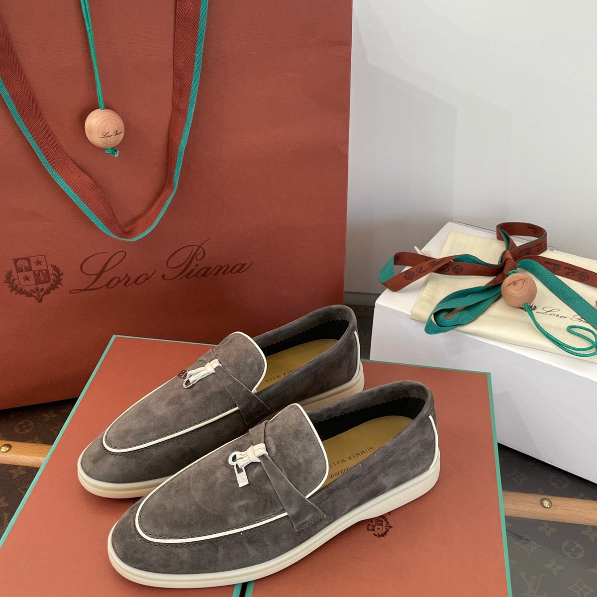 LORO P SUMMER CHARMS LOAFERS