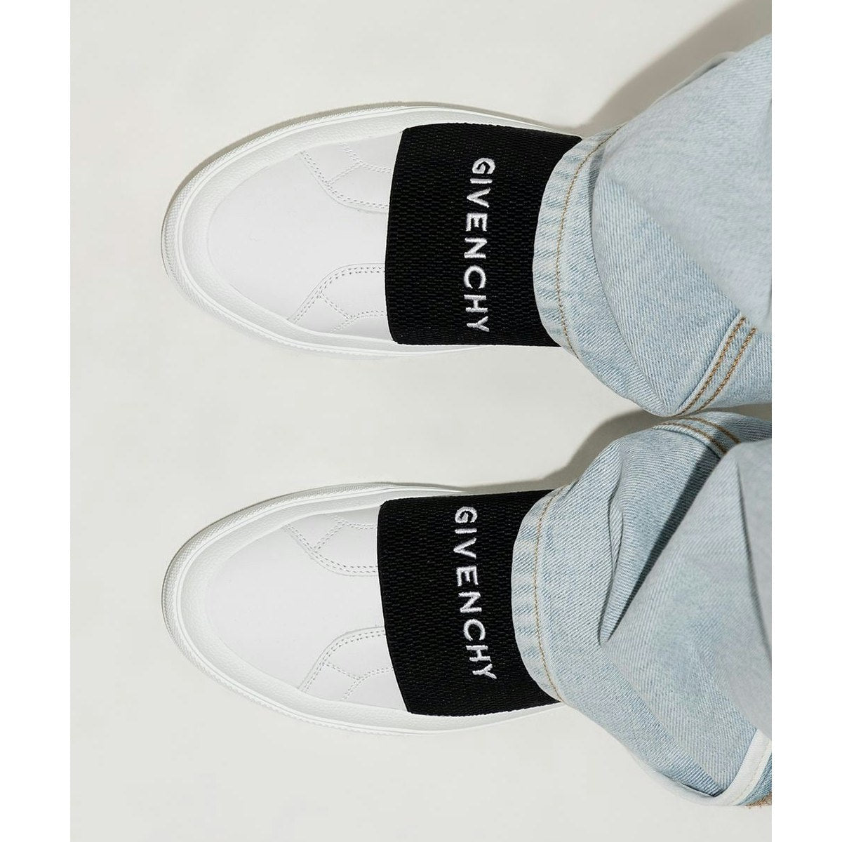 CITY SPORT LEATHER SNEAKERS